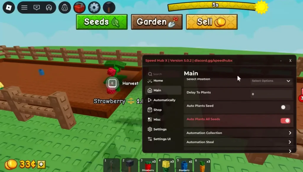 Grow a Garden 2 Script