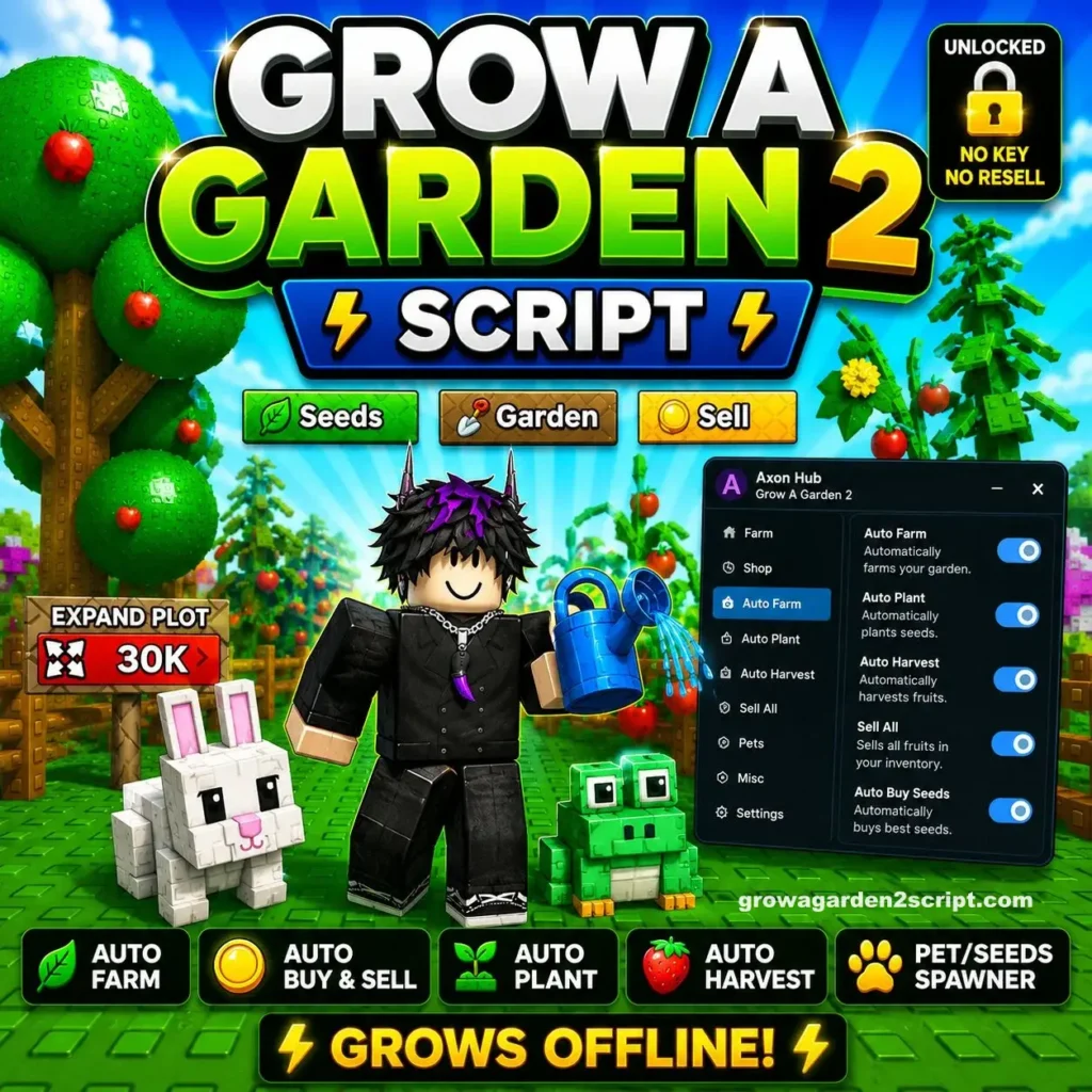 Grow a Garden 2 Script