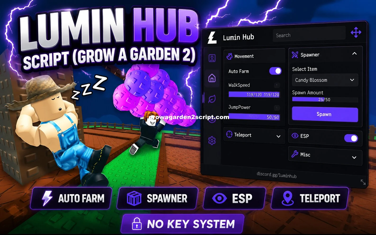 Lumin Hub Script