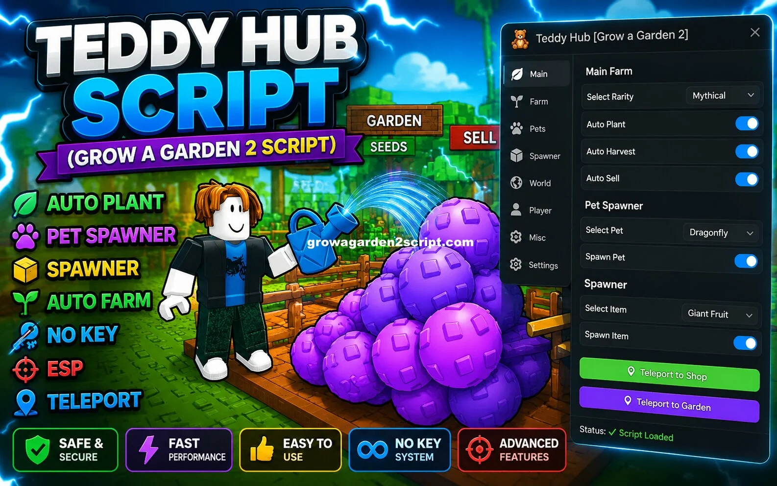 Teddy Hub Script
